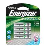 Energizer® 4 Pack - Recharge® Rechargeable AAA Batteries